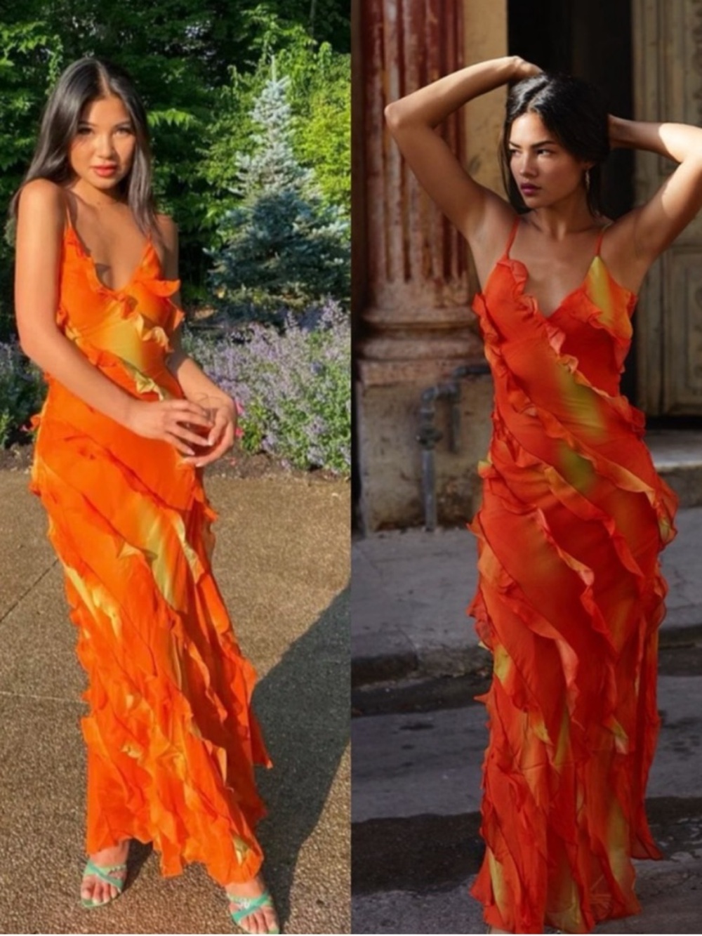 Rat & Boa | Rio Ruffle Maxi Dress size XS - Picture 5 of 9